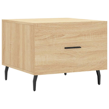 Soffbord sonoma-ek 50x50x40 cm konstruerat trä