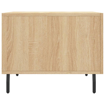 Soffbord sonoma-ek 50x50x40 cm konstruerat trä