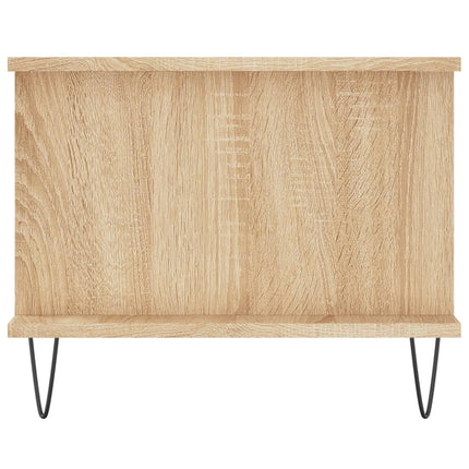 Soffbord sonoma-ek 90x50x40 cm konstruerat trä