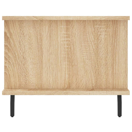 Soffbord sonoma-ek 90x50x40 cm konstruerat trä