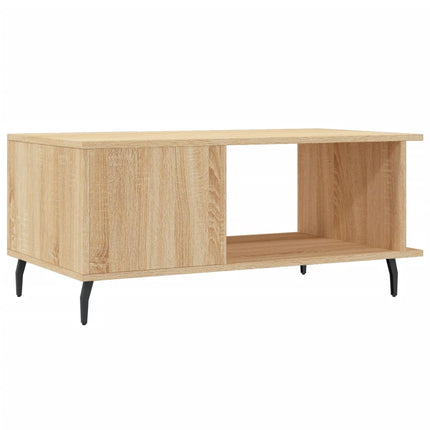 Soffbord sonoma-ek 90x50x40 cm konstruerat trä