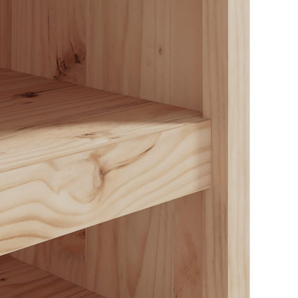Köksskåp för utomhusbruk MEPPEL 106x55x64 cm massiv furu