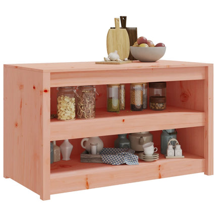Köksskåp för utomhusbruk MEPPEL 106x55x64 cm douglasträ