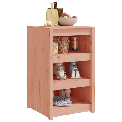 Köksskåp för utomhusbruk MEPPEL 55x55x92 cm douglasträ