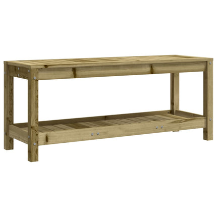 Trädgårdsbänk 108x35x45 cm impregnerad furu