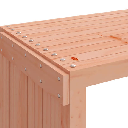 Trädgårdsbänk 82,5x35x45 cm massivt douglasträ