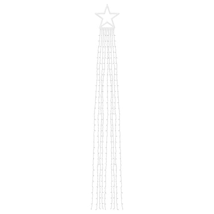 Julgransbelysning 320 LED varmvit 375 cm