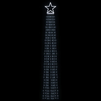 Julgransbelysning 320 LED kallvit 375 cm