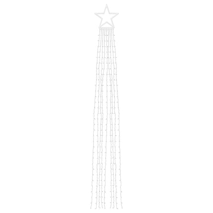 Julgransbelysning 320 LED blå 375 cm