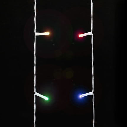Julgransbelysning 320 LED färgglad 375 cm
