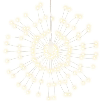 Julbelysning 140 LED varmvit 17 cm