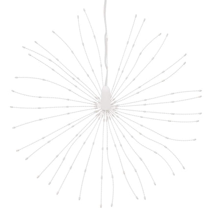 Julbelysning 4 st 140 LED blå 17 cm