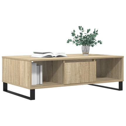 Soffbord sonoma-ek 104x60x35 cm konstruerat trä