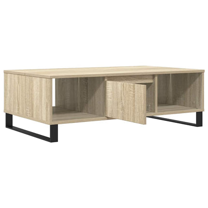 Soffbord sonoma-ek 104x60x35 cm konstruerat trä