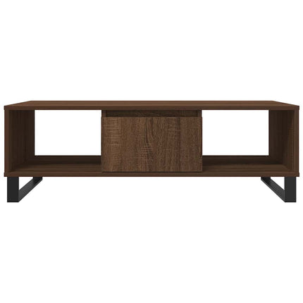 Soffbord Brun ek 104x60x35 cm konstruerat trä