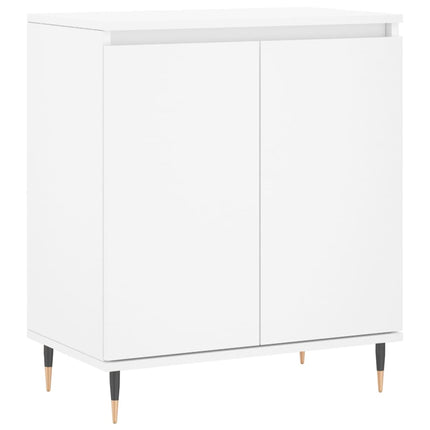 Byrå vit 60x35x70 cm konstruerat trä