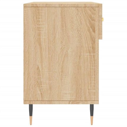 Skobänk sonoma-ek 102x35x55 cm konstruerat trä