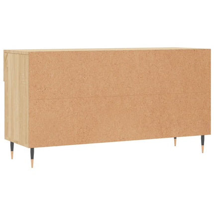 Skobänk sonoma-ek 102x35x55 cm konstruerat trä