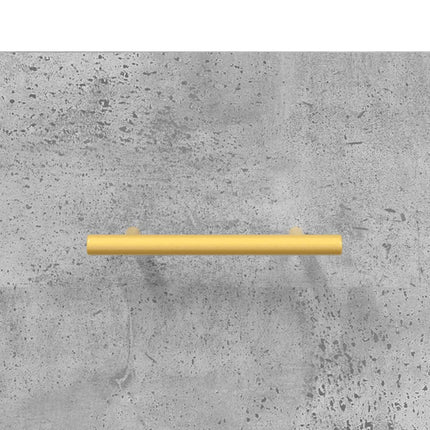 Skobänk betonggrå 102x35x55 cm konstruerat trä