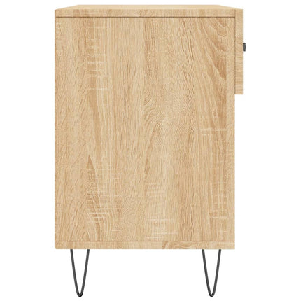 Skobänk sonoma-ek 102x35x55 cm konstruerat trä