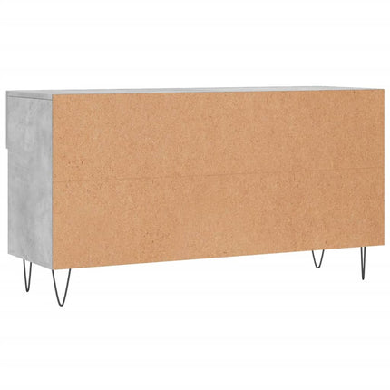 Skobänk betonggrå 102x35x55 cm konstruerat trä