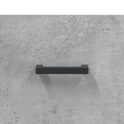Skobänk betonggrå 102x35x55 cm konstruerat trä