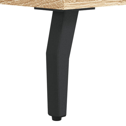 Skobänk sonoma-ek 102x35x55 cm konstruerat trä
