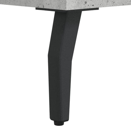 Skobänk betonggrå 102x35x55 cm konstruerat trä