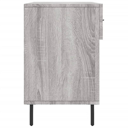 Skobänk grå sonoma 102x35x55 cm konstruerat trä