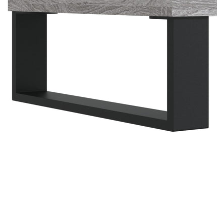 Skobänk grå sonoma 102x35x55 cm konstruerat trä