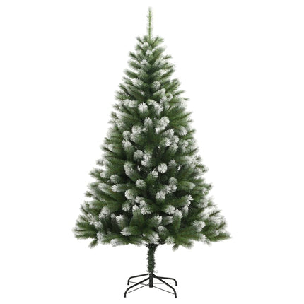 Plastgran med snö gångjärn 180 cm