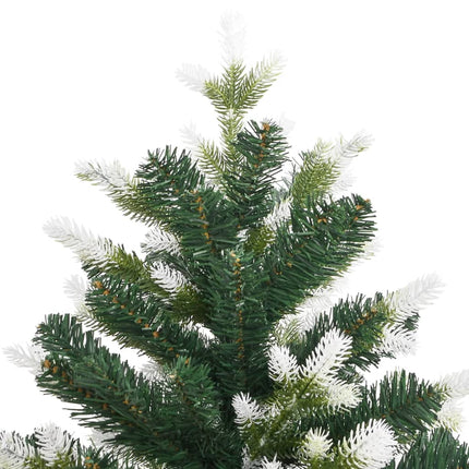 Plastgran med snö gångjärn 120 cm