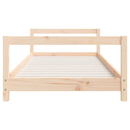 Sängram för barnsäng 80x200 cm massiv furu