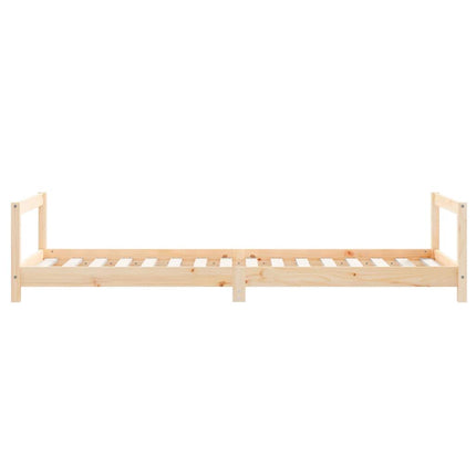 Sängram för barnsäng 80x200 cm massiv furu