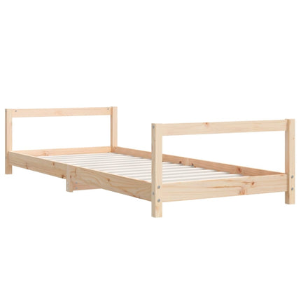 Sängram för barnsäng 80x200 cm massiv furu