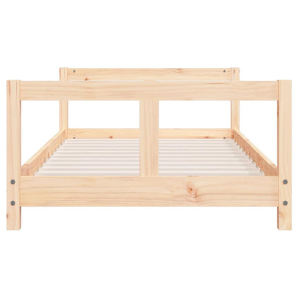 Sängram för barnsäng 80x160 cm massiv furu