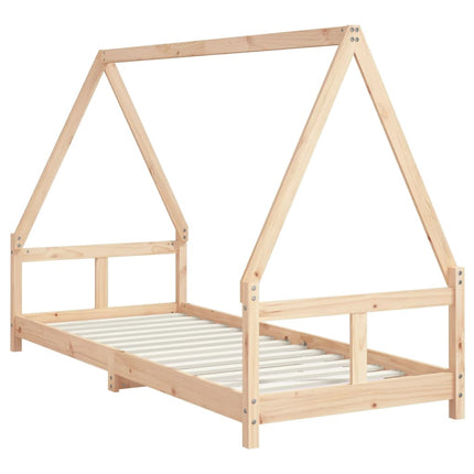 Sängram för barnsäng 80x200 cm massiv furu