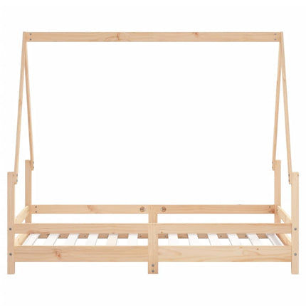 Sängram för barnsäng 80x160 cm massiv furu