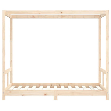 Sängram för barnsäng 80x160 cm massiv furu