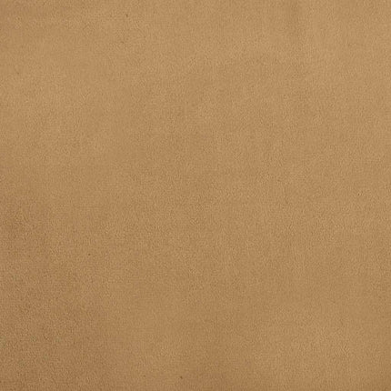 Barnsoffa brun 60x40x30 cm sammet