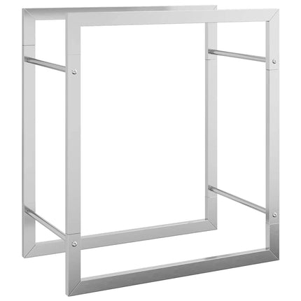 Vedställ 50x28x56 cm rostfritt stål
