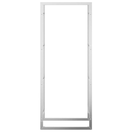 Vedställ 50x28x132 cm rostfritt stål