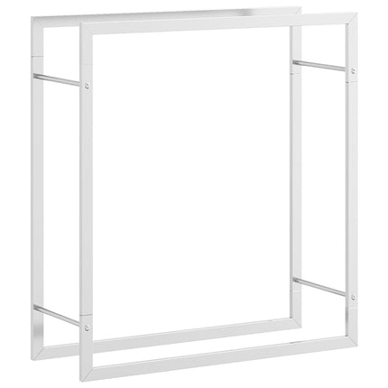 Vedställ 80x28x86 cm rostfritt stål