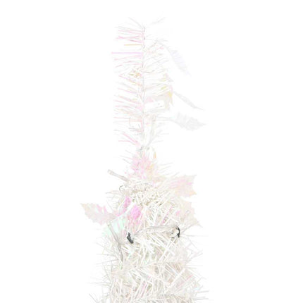 Plastgran pop-up 200 LED vit 210 cm