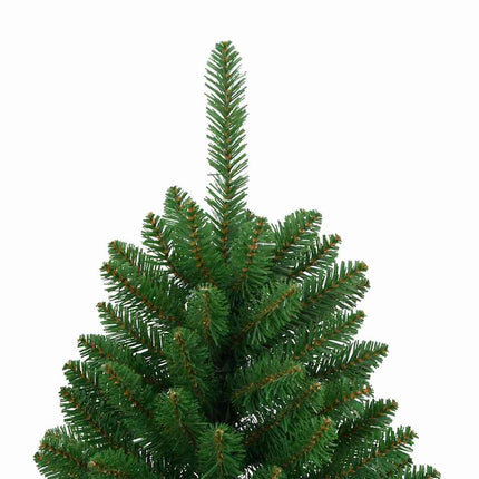 Plastgran med stativ gångjärn grön 120 cm