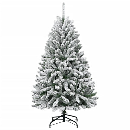 Plastgran med snö gångjärn 120 cm