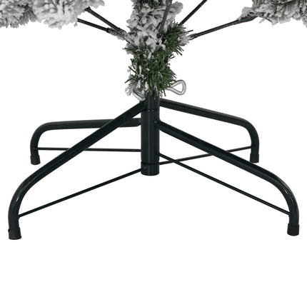 Plastgran med snö gångjärn 120 cm