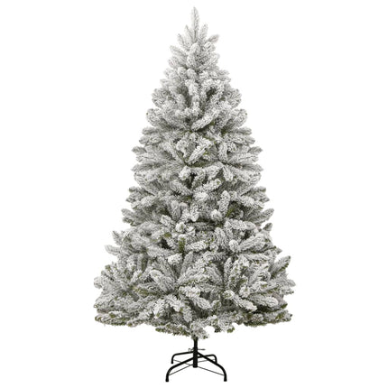 Plastgran med snö gångjärn 180 cm