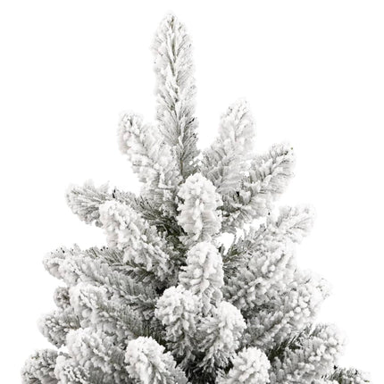 Plastgran med snö gångjärn 240 cm