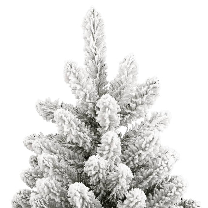Plastgran med snö gångjärn 270 cm